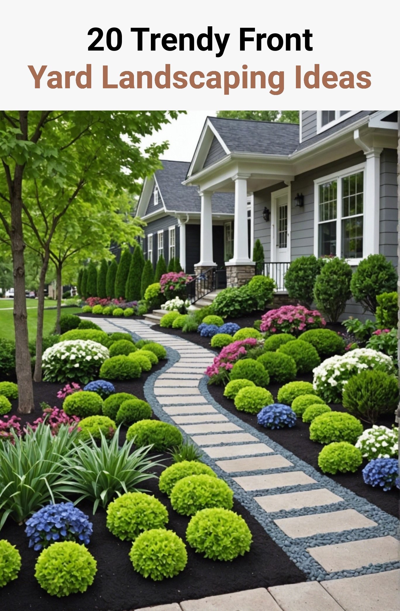 20_trendy_front_yard_landscaping_ideas 20 Trendy Front Yard Landscaping Ideas