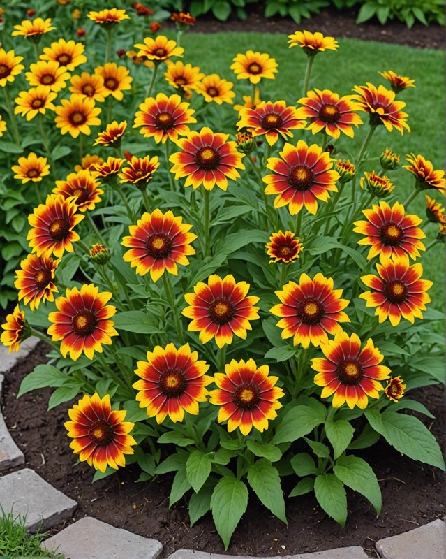 Bold Gaillardia Display
