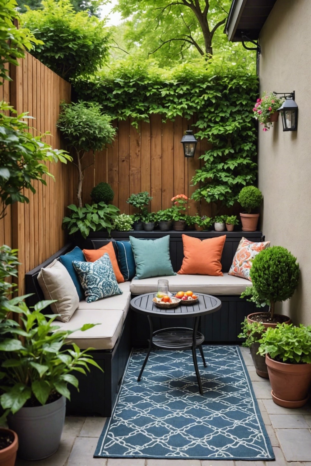 Compact Corner Seating