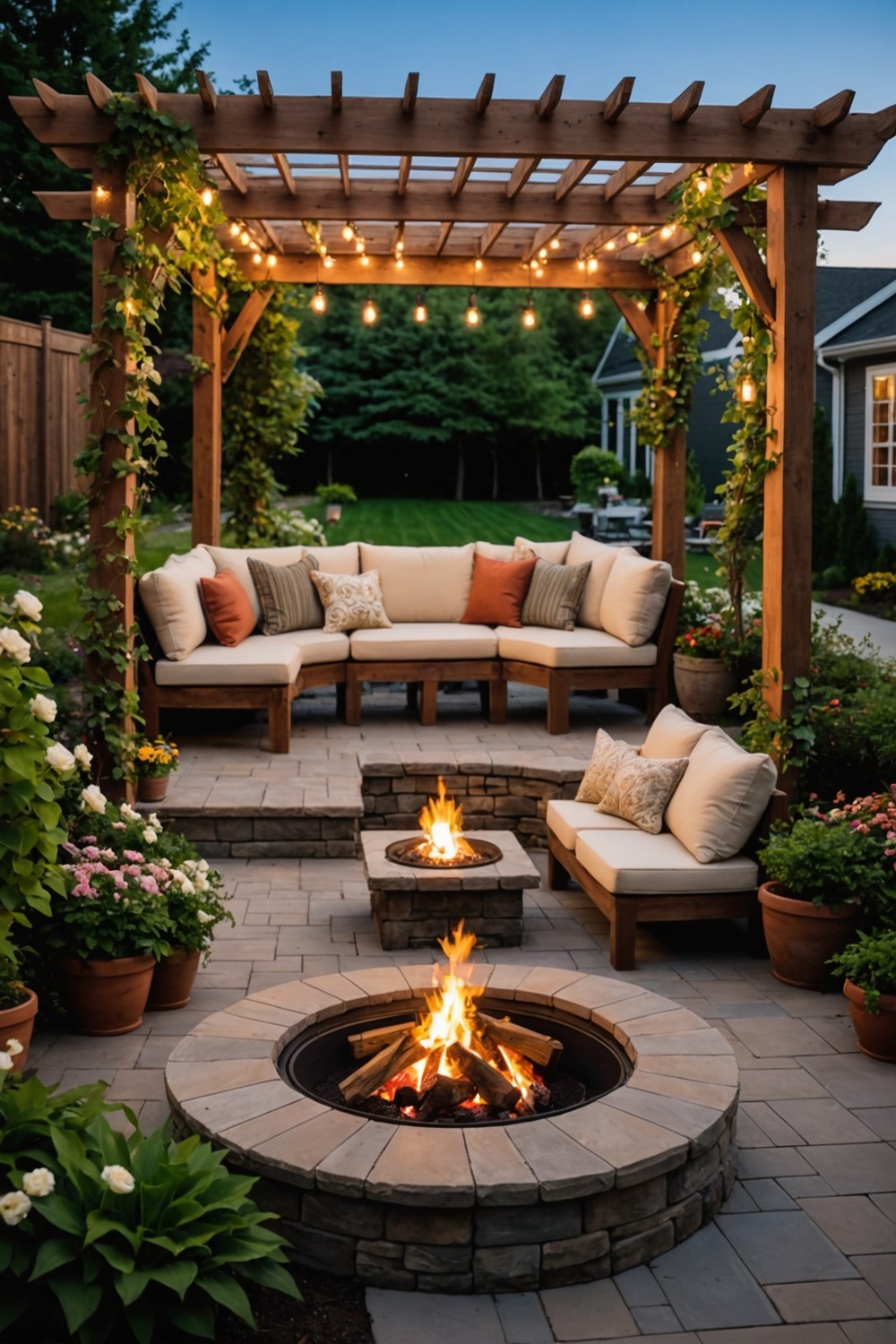 corner_pergola_with_fire_pit Corner Pergola with Fire Pit
