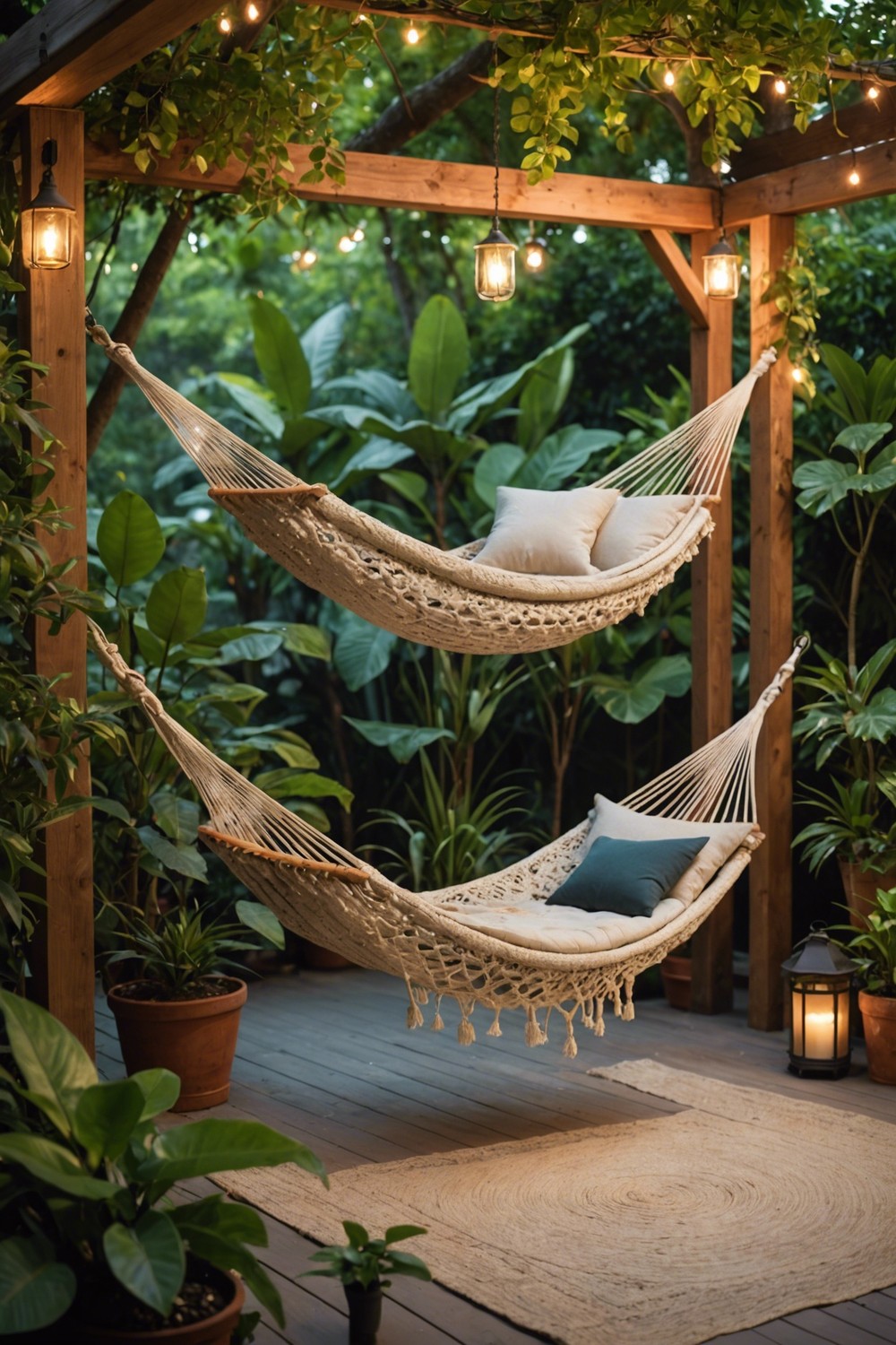 Cozy Corner with a Hammock