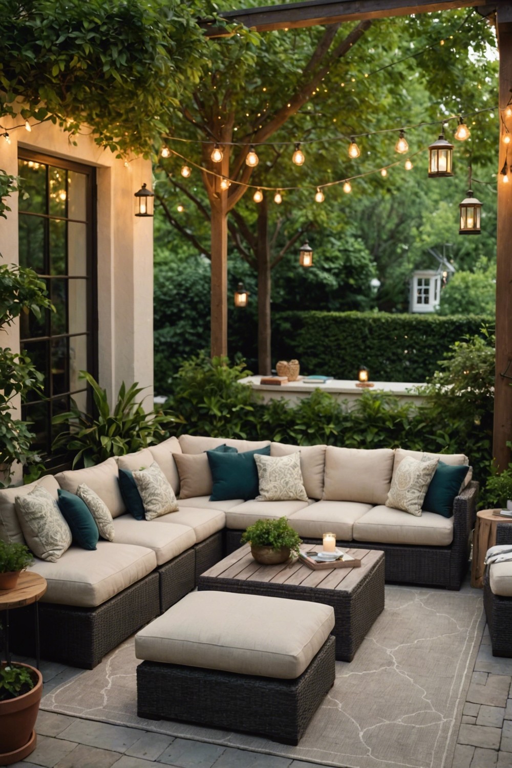 Cozy Seating Areas with Plush Furniture