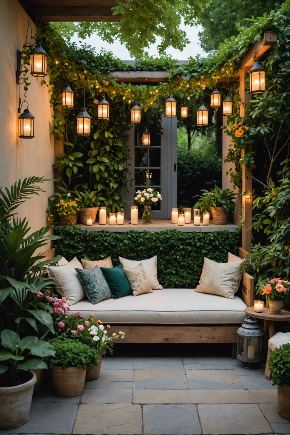 Cozy Seating Nook with a Daybed
