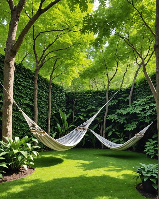 Create Secluded Areas for Relaxation