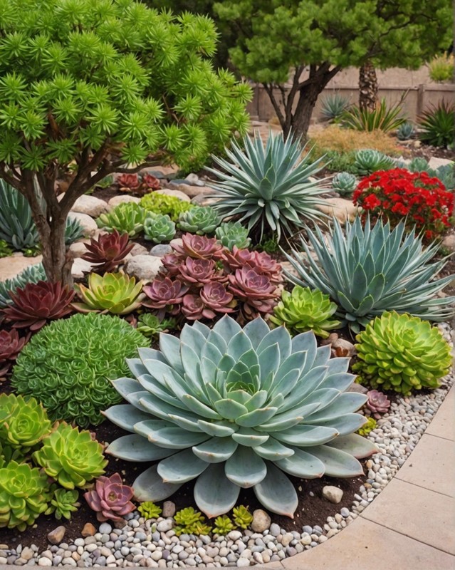 Drought-Tolerant Succulent Garden