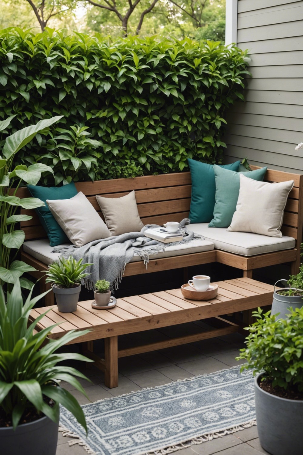 Hidden Storage Benches