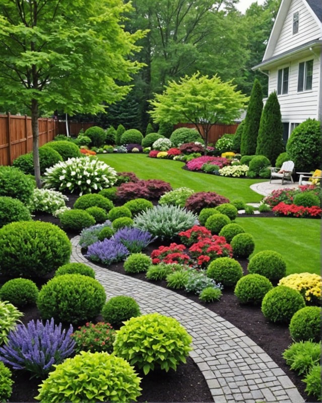 Modern Geometric Garden