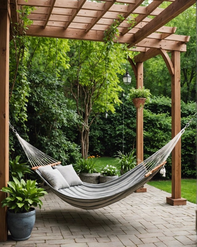 Pergola with Hammock