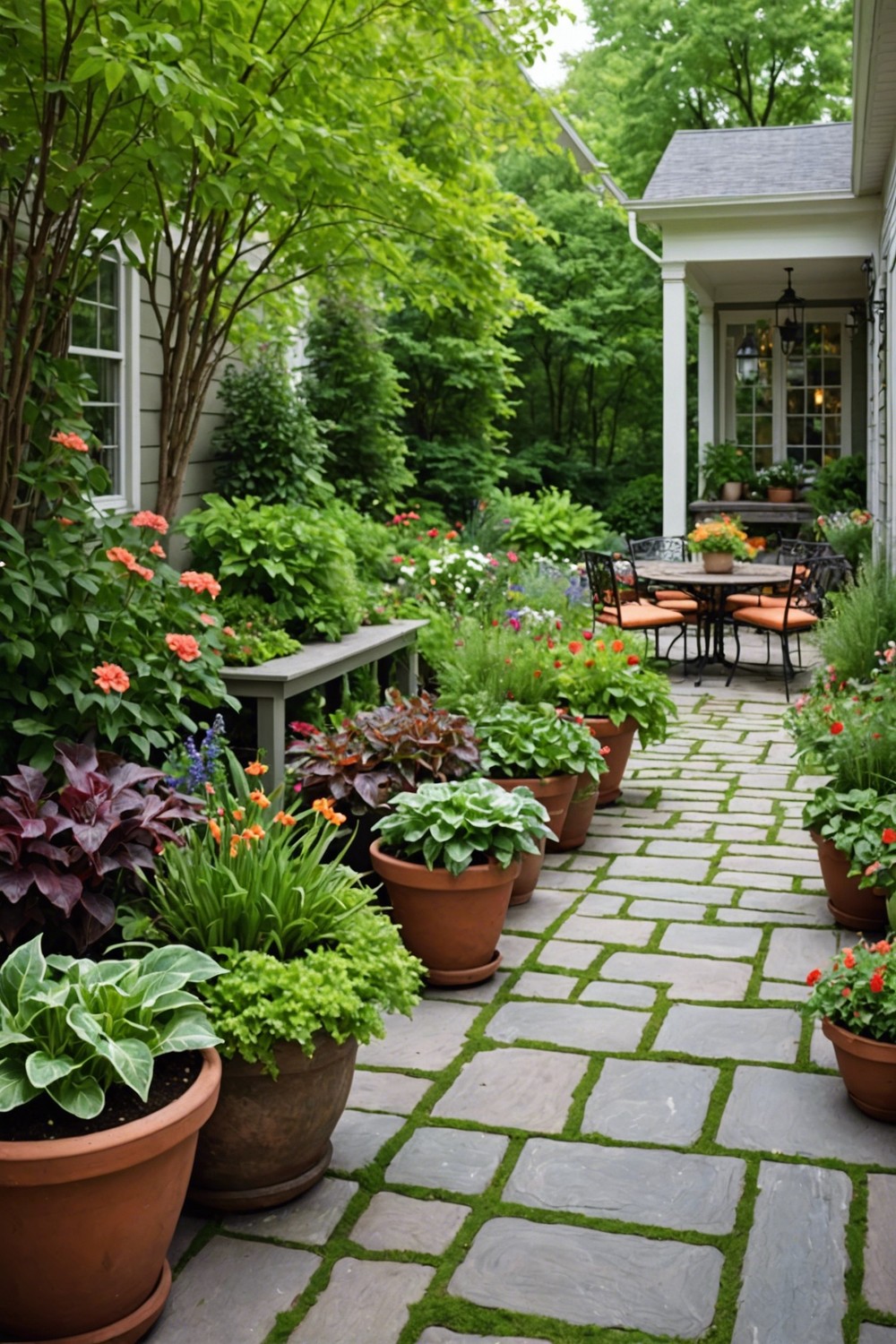 Potted Plants for a Colorful Look