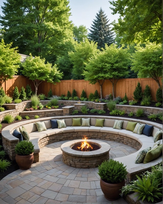 Utilize Built-In Seating and Structures