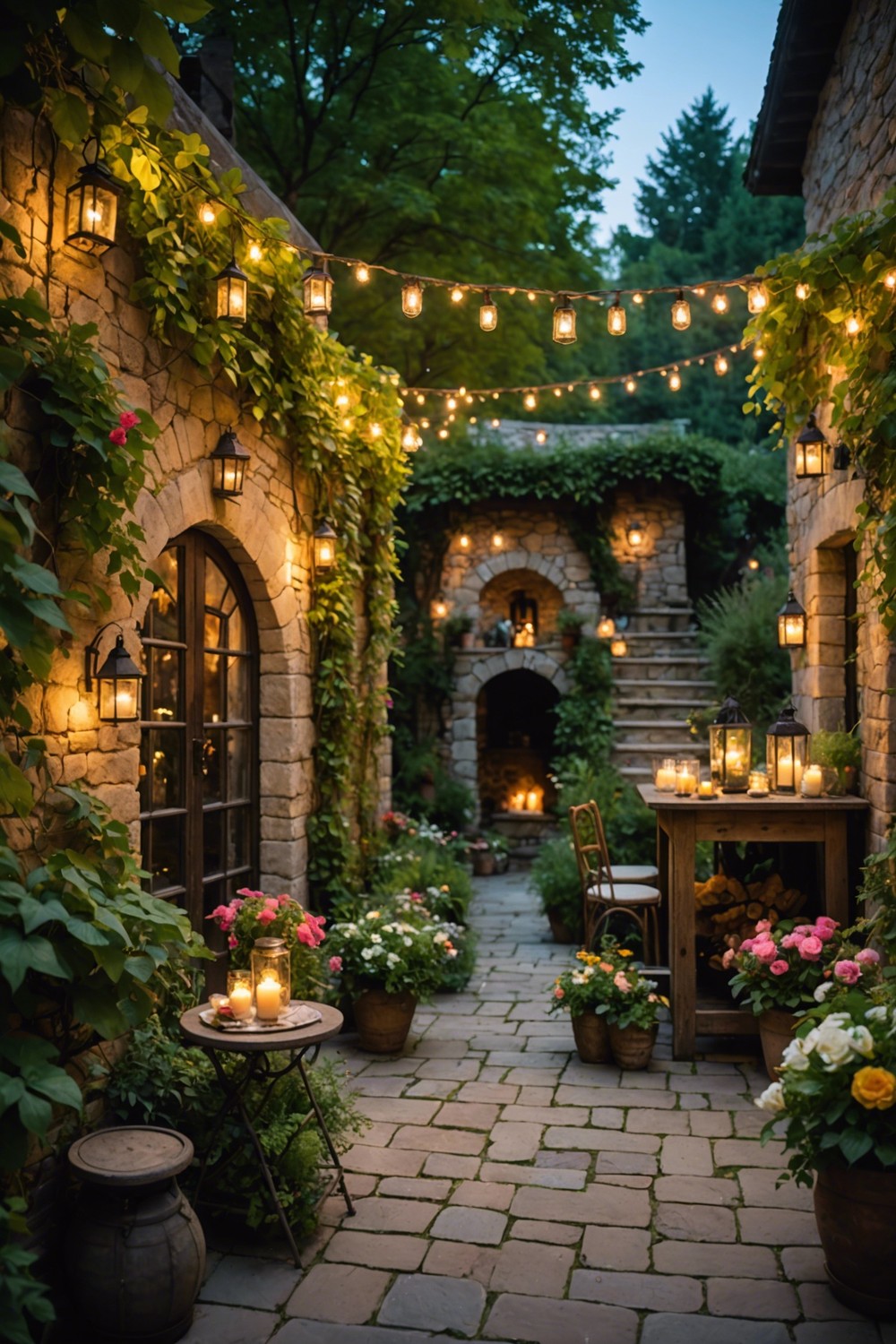 whimsical_patio_with_fairy_lights Whimsical Patio with Fairy Lights