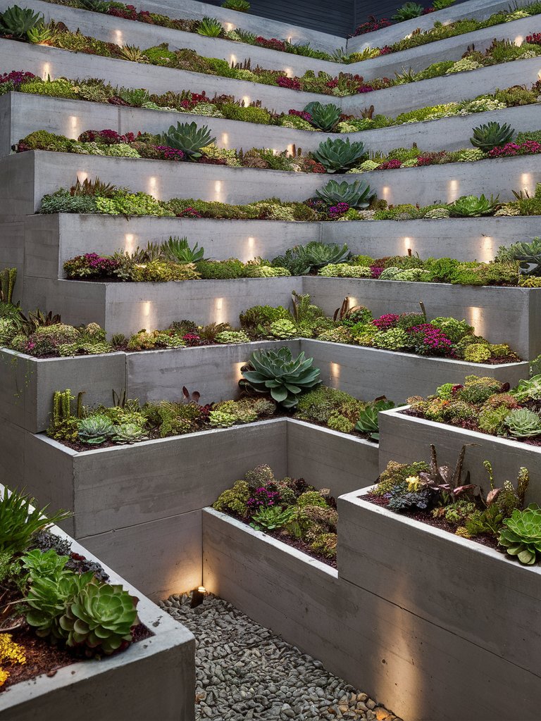 tiered-garden-ideas-on-a-budget-19 tiered garden ideas on a budget 19
